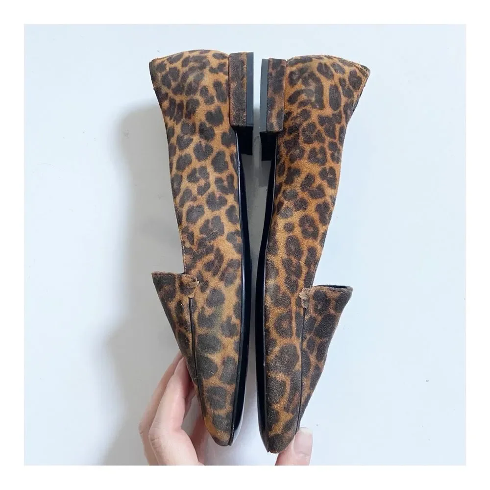 AGL Seraphina Animal Print Flat In Ghephard Cognac Leopard size EU36.5 US6